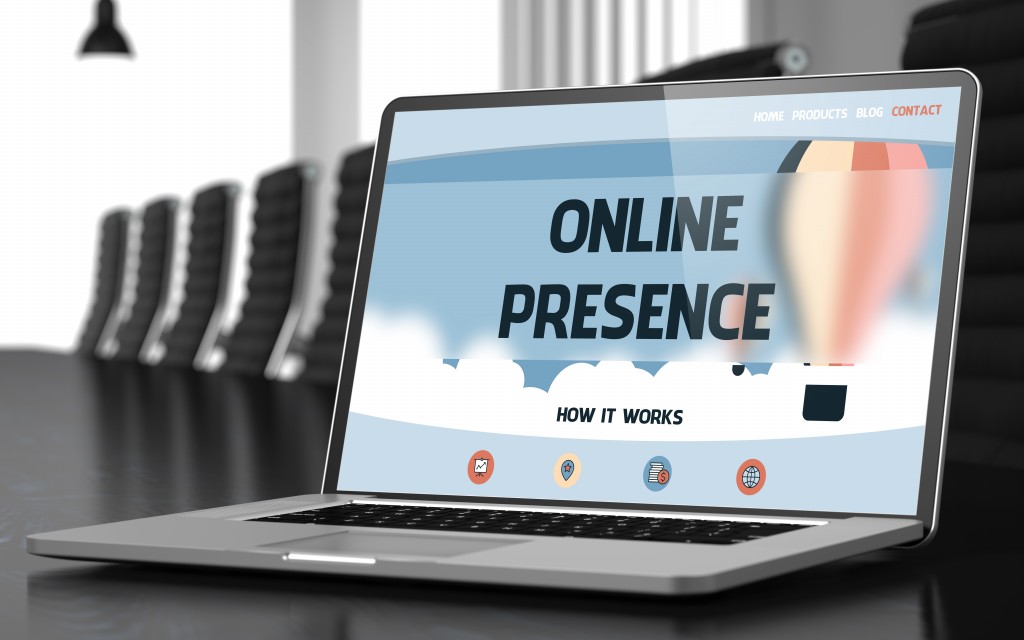Online presence presentation