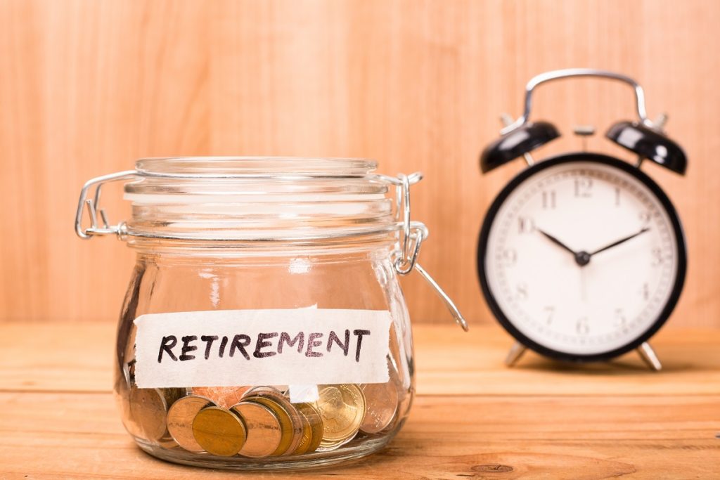 Retirement fund in a jar