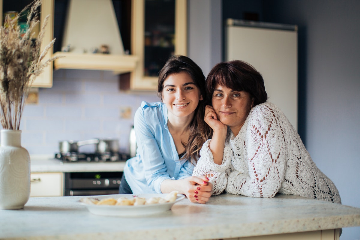 mother and daughter