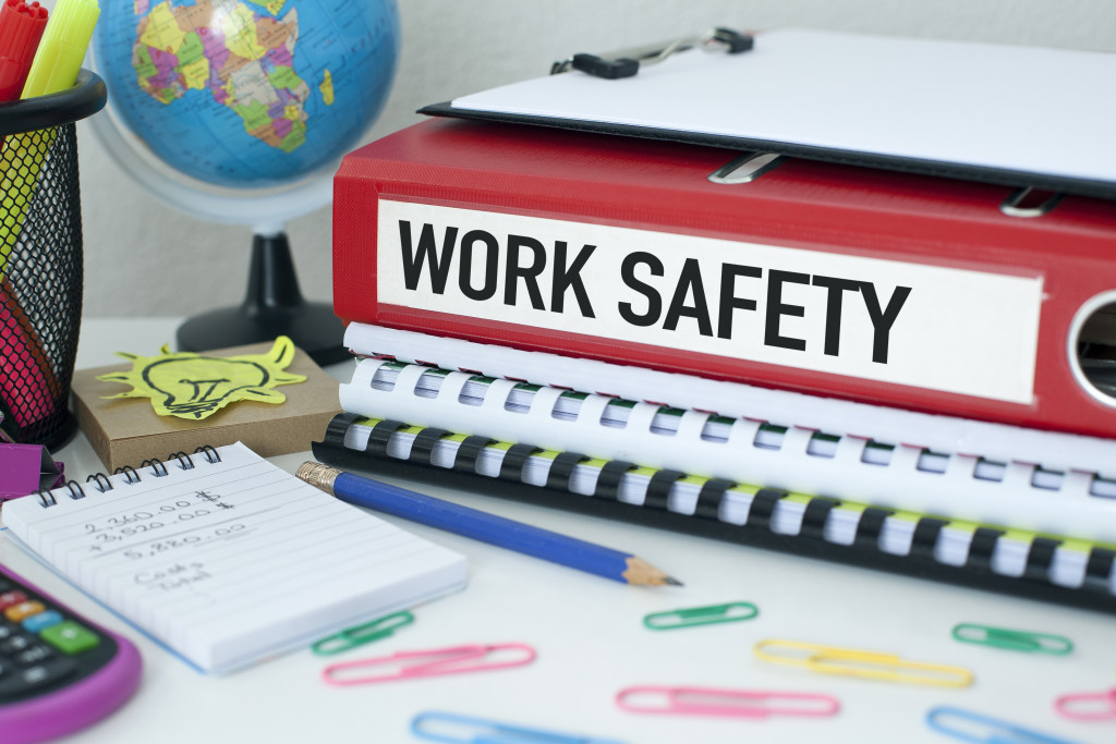 Providing safety procedures to workers