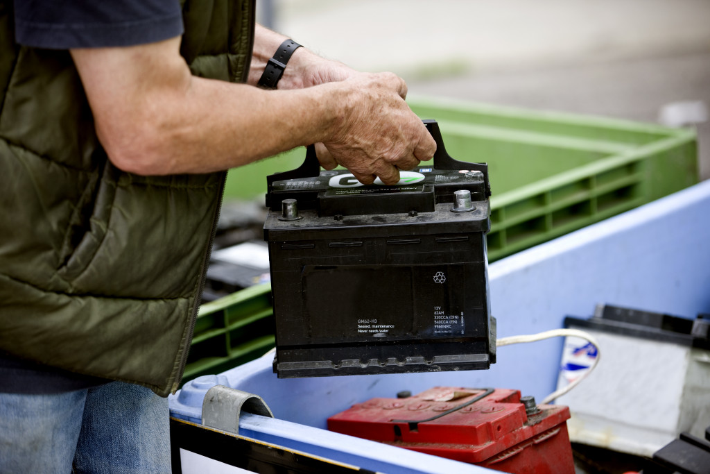 Car battery replacement